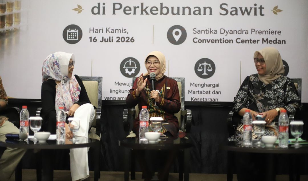 Sosialisasi dan Edukasi bersama GAPKI Tentang Perlindungan Pekerja Perempuan di Perkebunan Sawit
