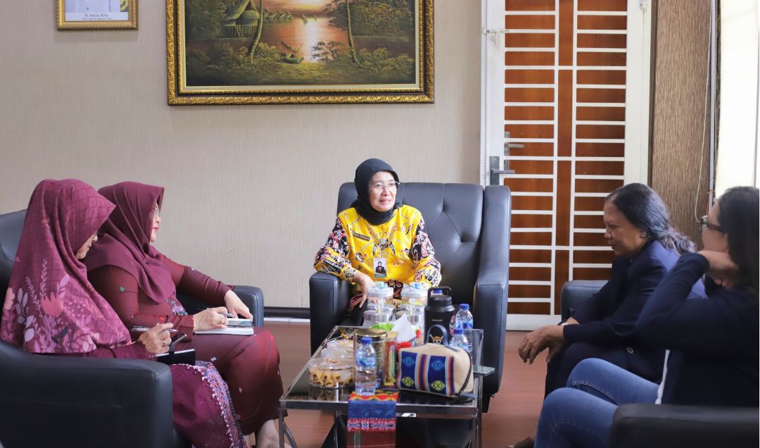Audiensi Cipayung Plus sumut di dinas DP3AKB Provsu