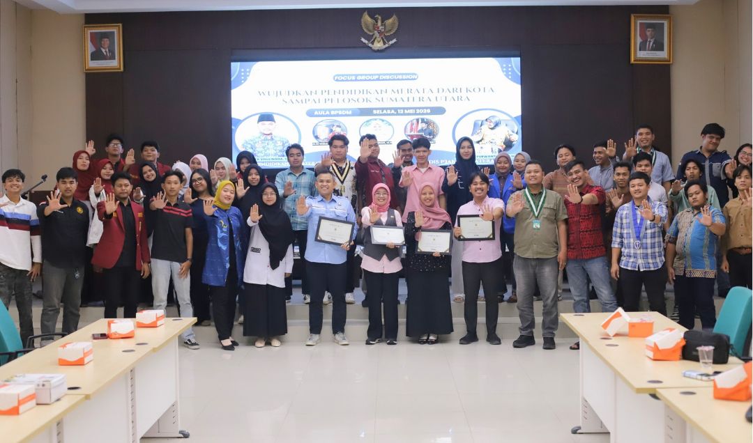 Fokus Group discussion bersama cipayung plus sumut (pendididkan merata hinggah pelosok sumut)