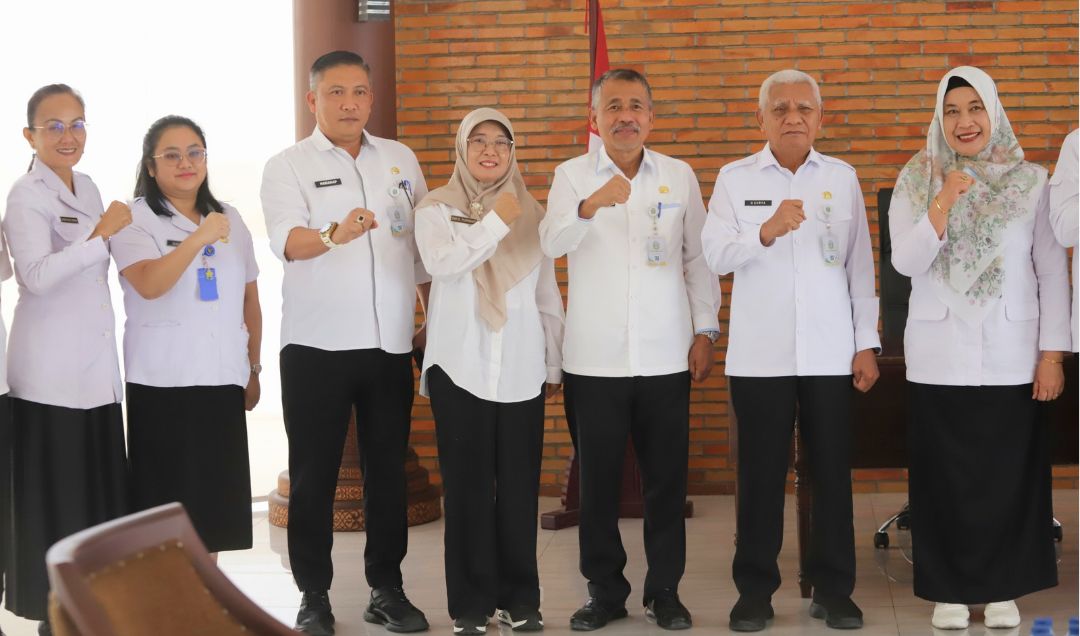 Audiensi dan koordinasi bersama wakil gubernur dan bkkbn sumatera utara
