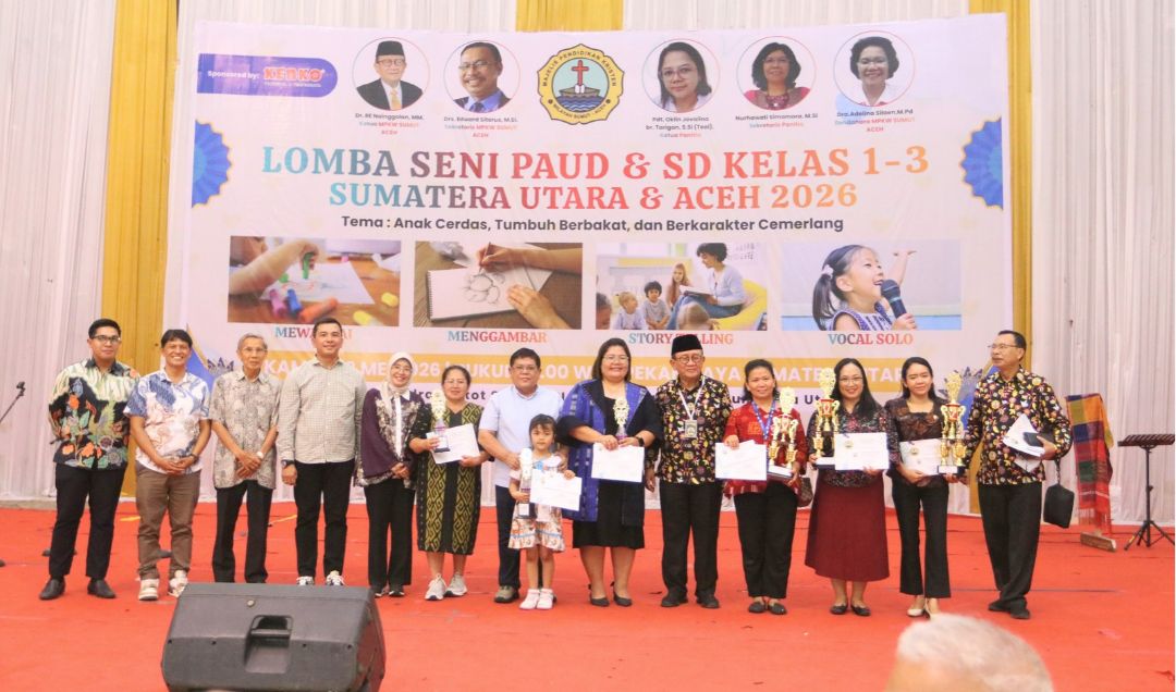 Lomba seni Paud dan SD sumut dan aceh