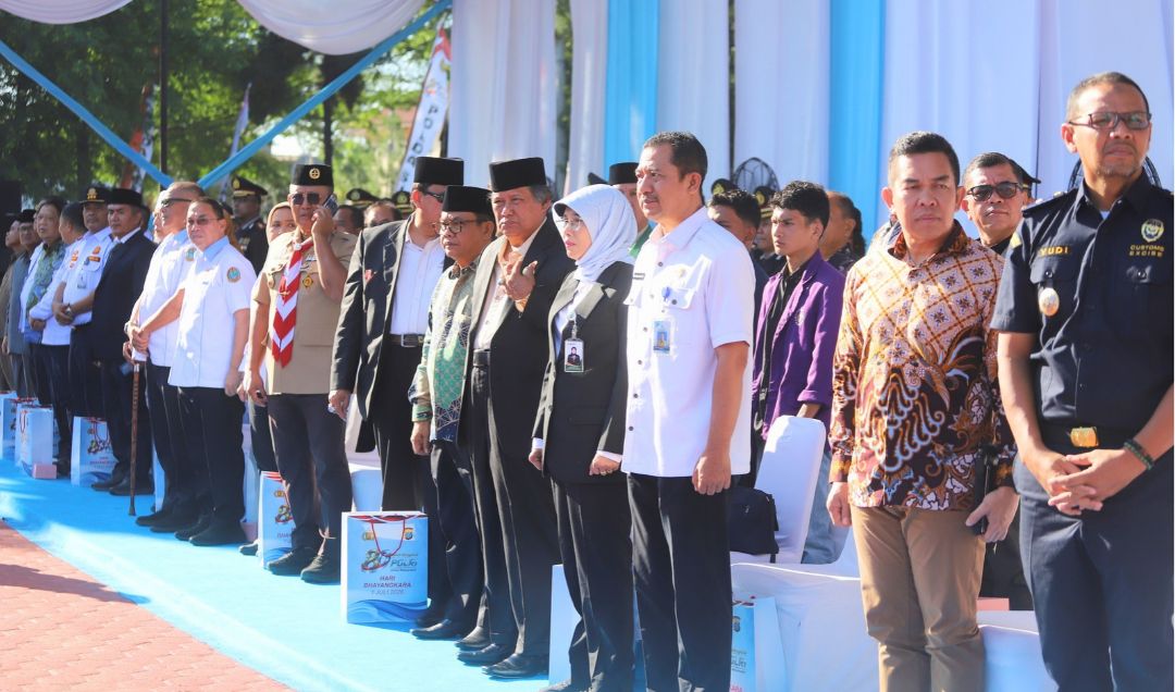 Upacara Peringatan Hari Bhayangkara ke 80 Tahun Pengabdi Polri untuk Masyarakat