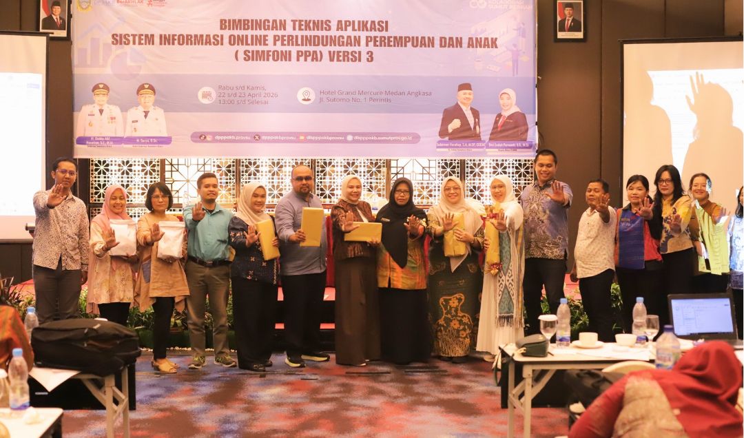 Peningkatan kapasitas sumber daya lembaga penyedia layanan penanganan bagi perempuan dan anak korban kekekerasan tingkat provinsi sumatera utara